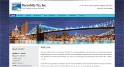 Desktop Screenshot of karnafullytax.com